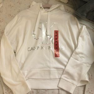 Calvin Klein light weight hoodie (new with tags)